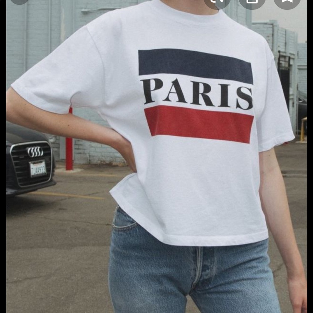 NWOT Brandy Melville Aleena paris top